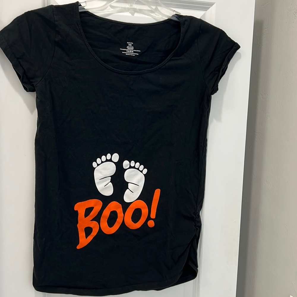 Maternity “BOO! Shirt - size M
